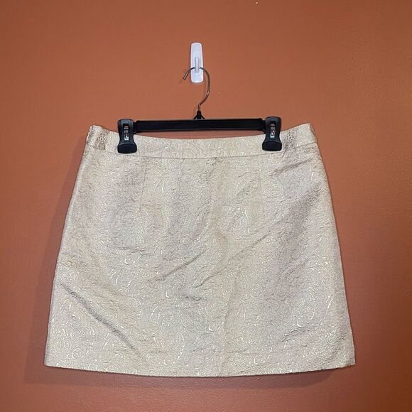 NWT Banana Republic Floral Embellished Mini Skirt Womens Size 10 - Picture 4 of 5